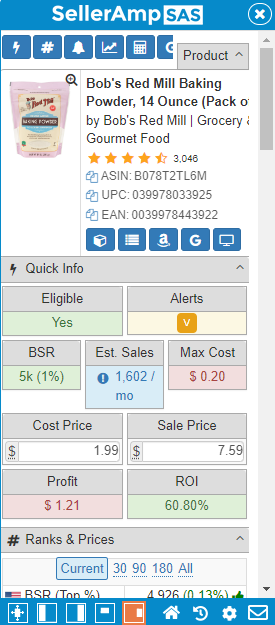 (B078T2TL6M) - Bob's Red Mill Baking Powder, 14 Ounce (Pack of 1)