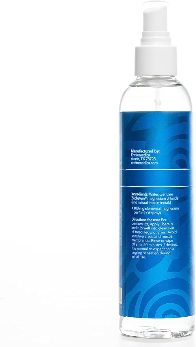 (B001AD0HL8) - Ancient Minerals Magnesium Oil Spray Bottle of Pure Genuine Zechstein Magnesium Chloride