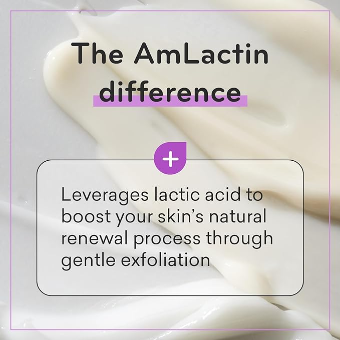 (B07CD5P419) - AmLactin Ultra Smoothing - 4.9 oz Body & Hand Cream with 15% Lactic Acid - Exfoliator and Moisturizer for Rough and Bumpy Dry Skin (Packaging May Vary)