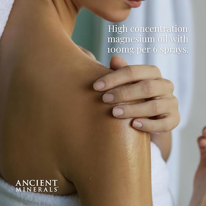 (B001AD0HL8) - Ancient Minerals Magnesium Oil Spray Bottle of Pure Genuine Zechstein Magnesium Chloride